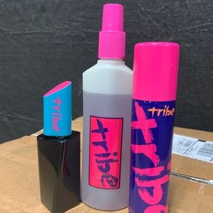 1990s vintage discontinued Coty Tribe cologne spray 40% body mist 80% lot of 3